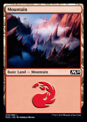 Mountain (276) - Foil (Core Set 2020)